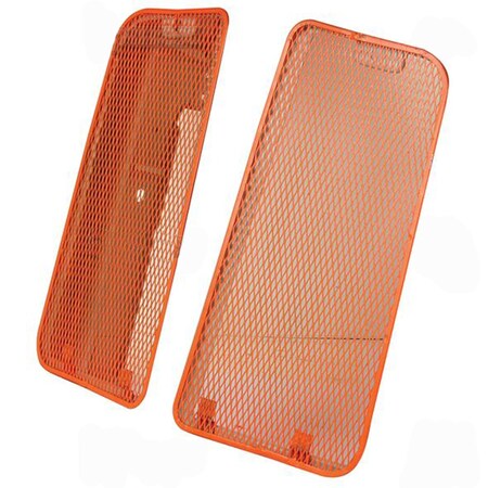 Aftermarket E1ADKN8163A New Grille Set wo Light Holes Fits Ford New Holland Tractor Mo SHH80-0016